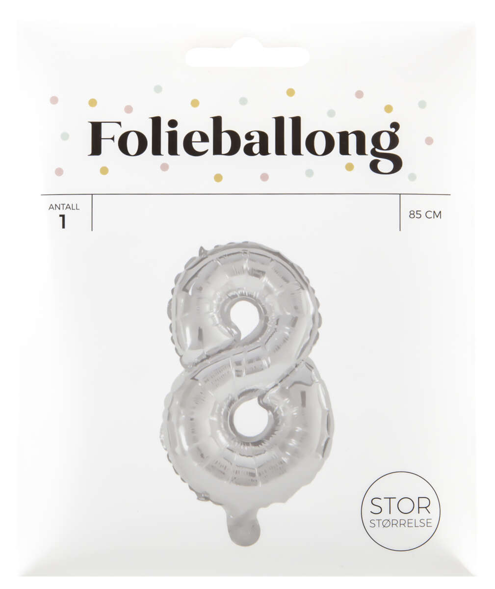 Folieballong H: 85 cm
