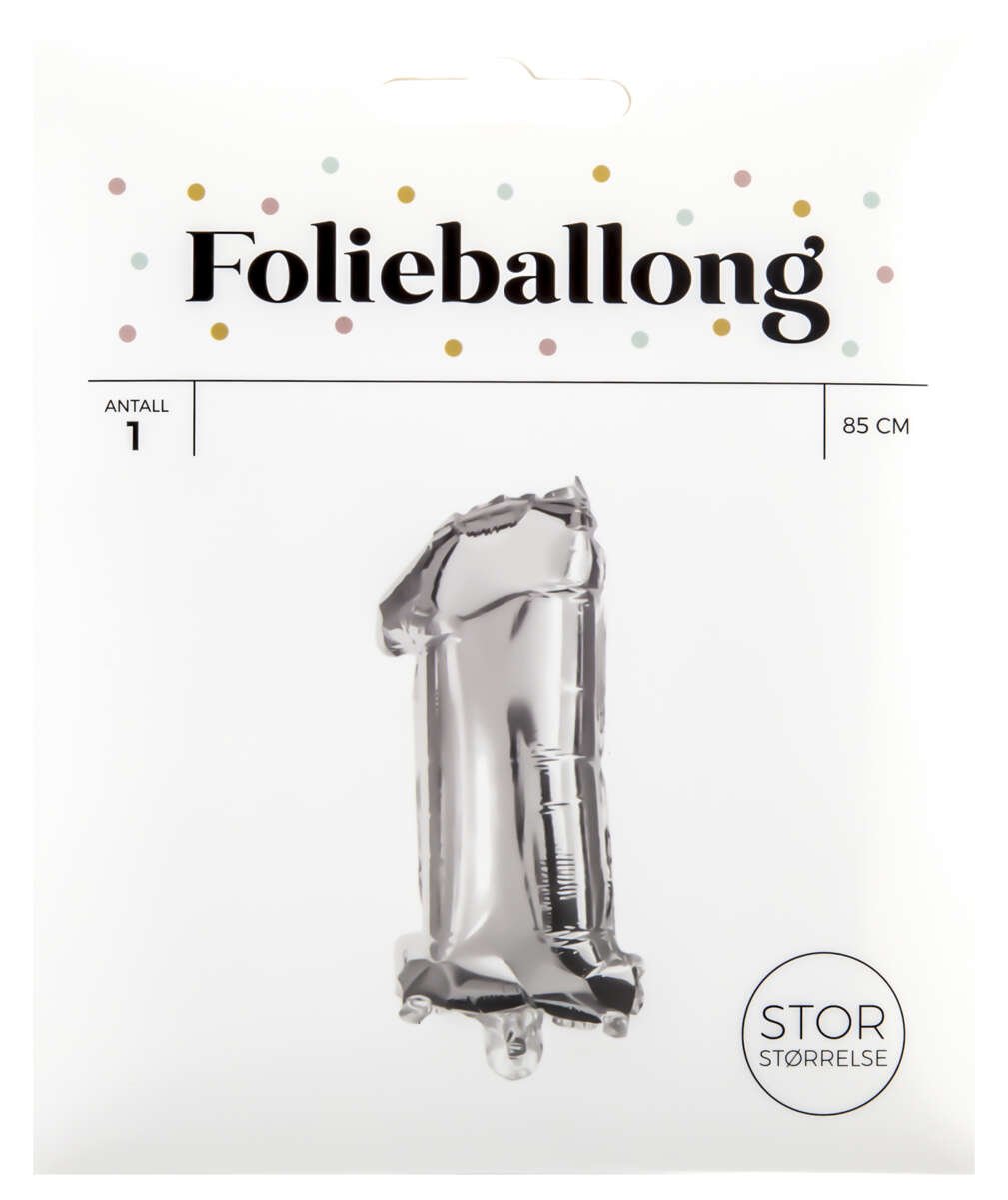 Folieballong H: 85 cm