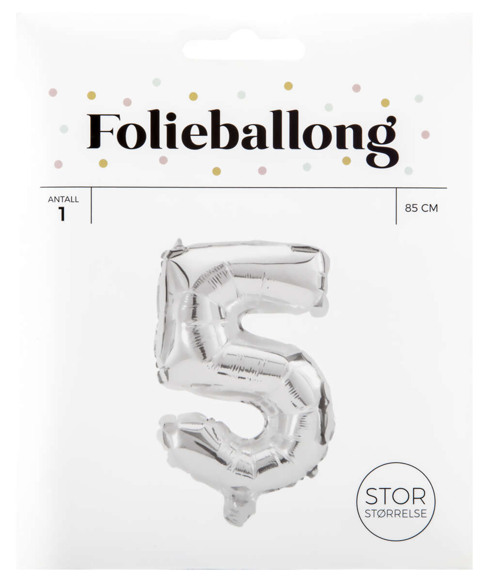 Folieballong H: 85 cm