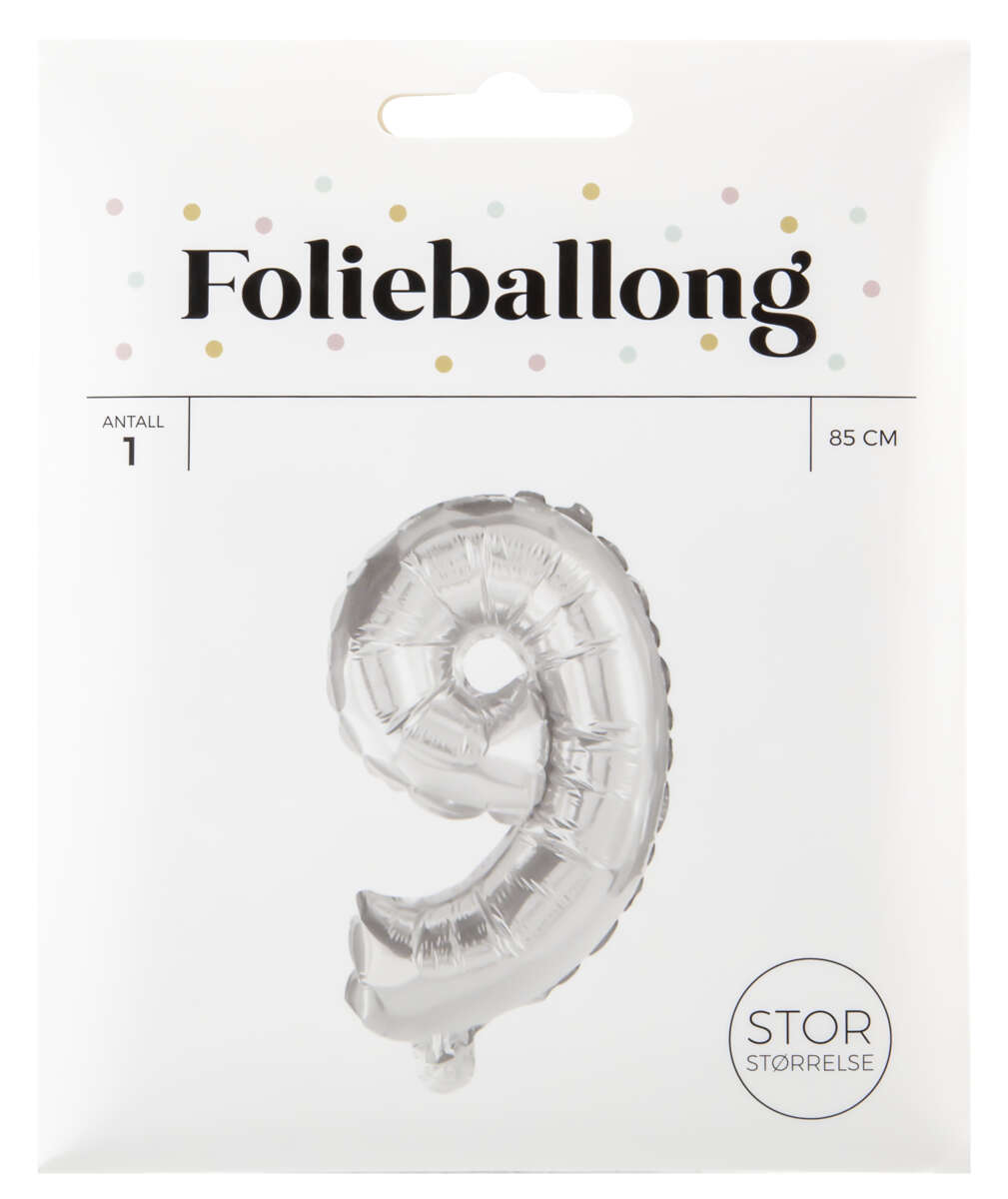 Folieballong H: 85 cm