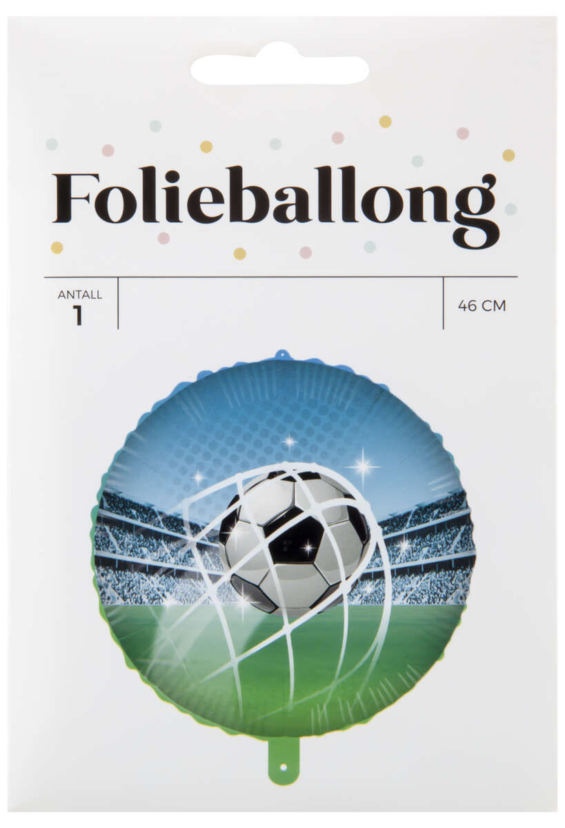 Folieballong Fotball ø: 46 cm