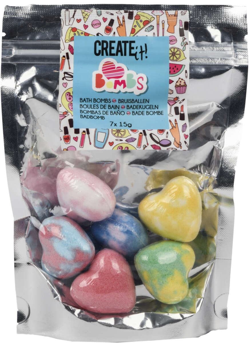 CREATE IT! Hjerter badebomber