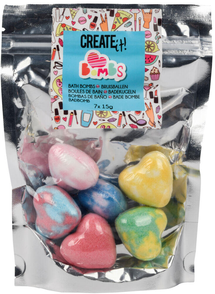 CREATE IT! Hjerter badebomber