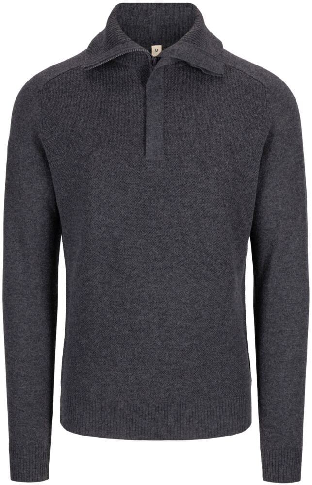 Tufte Robin Stitch half-zip ullgenser herre