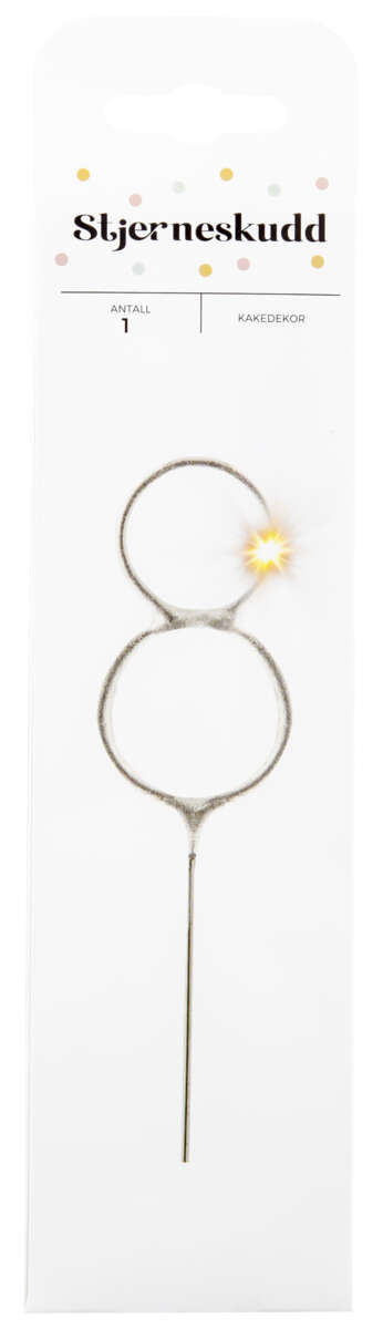 Stjerneskudd kakedekor