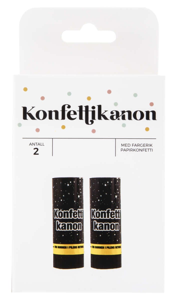 Konfettikanon 2pk