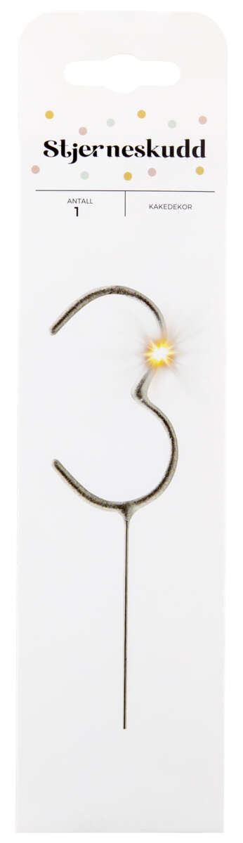 Stjerneskudd kakedekor