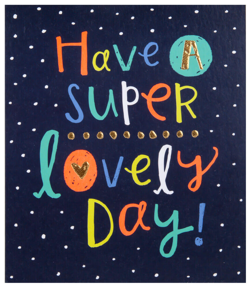 Kort Super Lovely Day