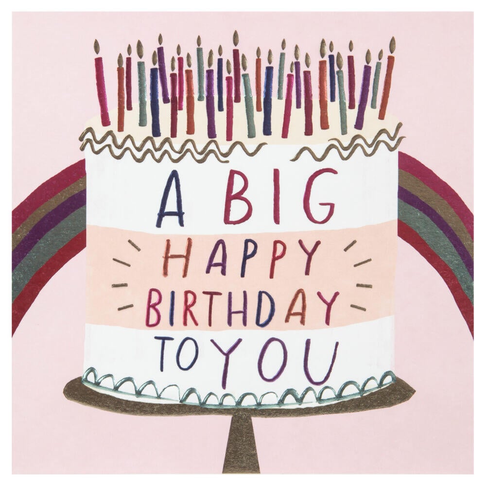 Kort A big happy birthday to you