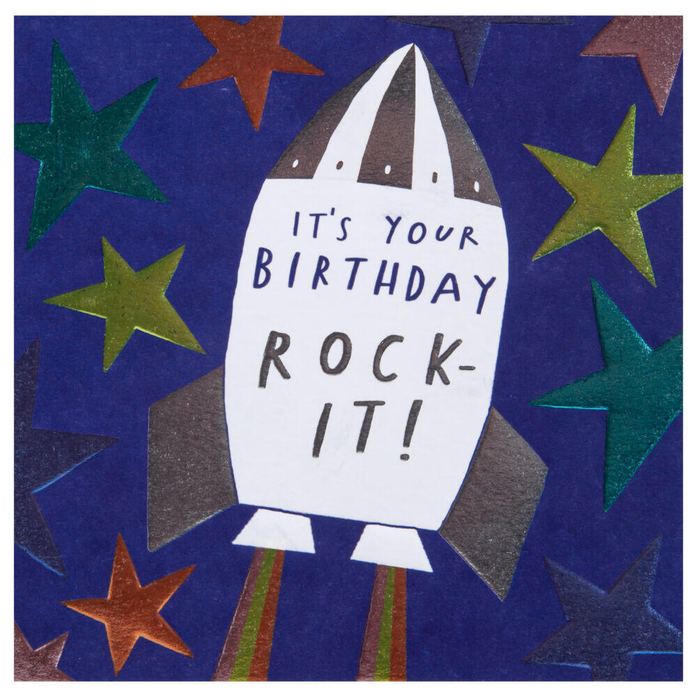Kort It`s your birthday - Rock it!