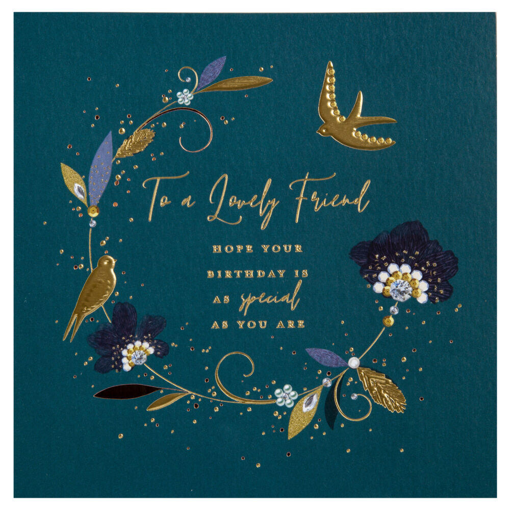 Kort To a lovely friend