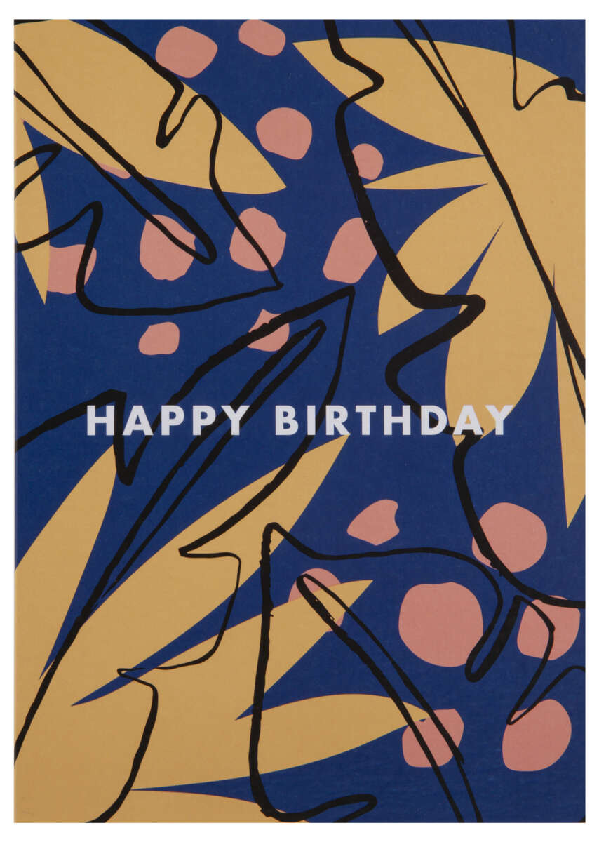 Kort Happy Birthday!