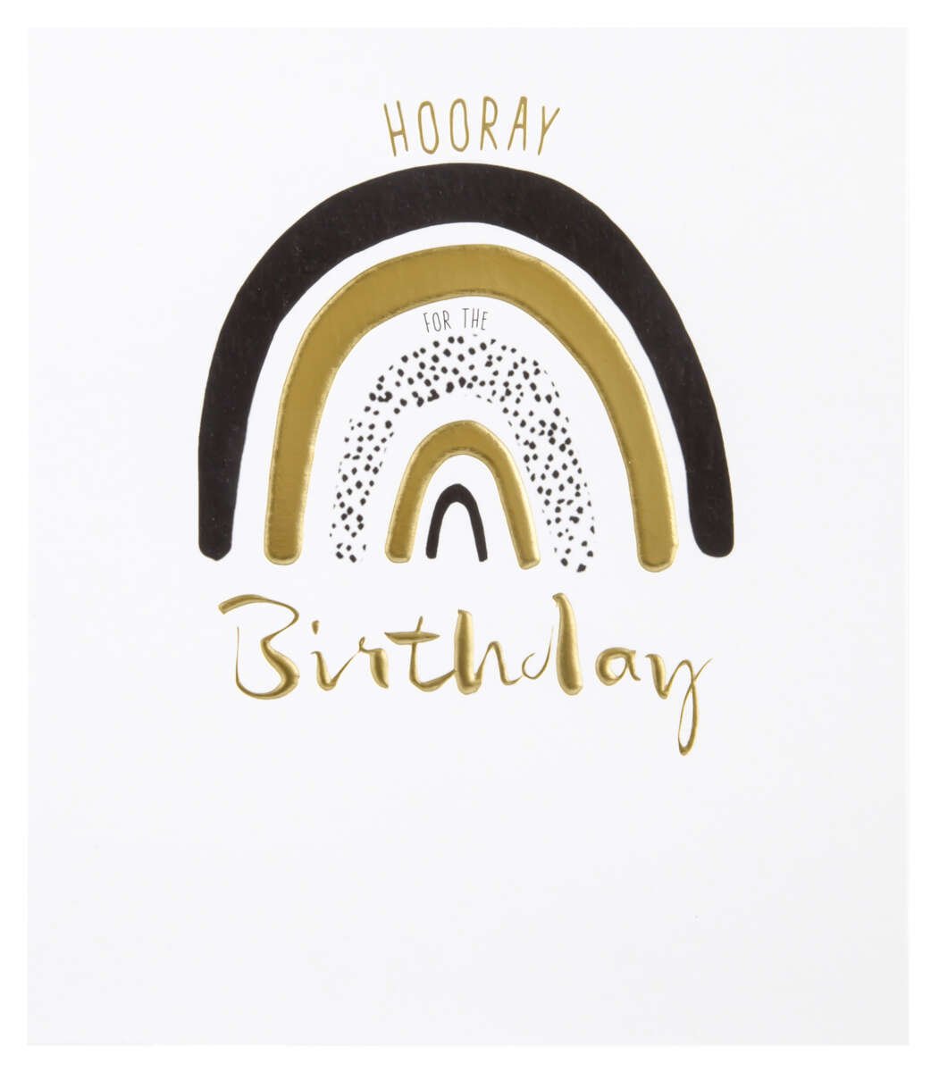 Kort Hooray birthday