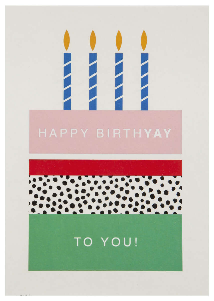 Kort Happy Birthday!