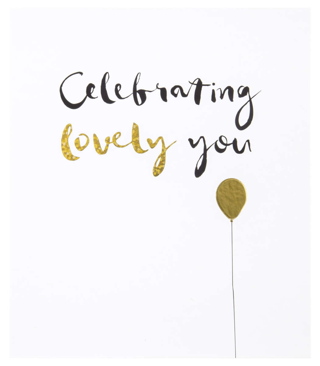 Kort Celebrating lovely you