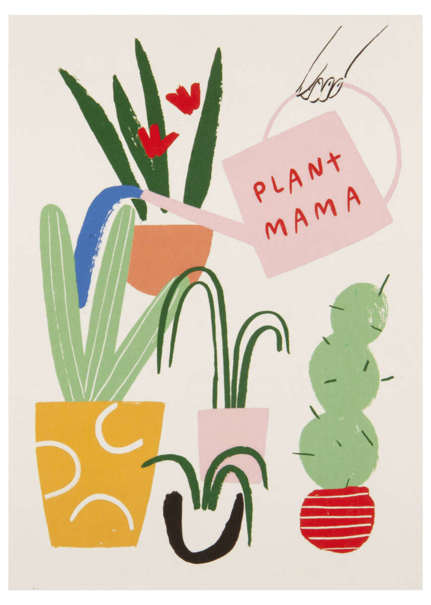 Kort Plant mama