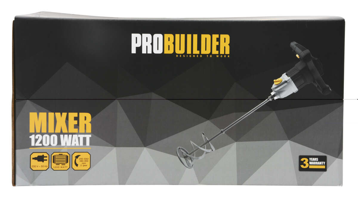 Probuilder 1200W mørtel og malingsrører