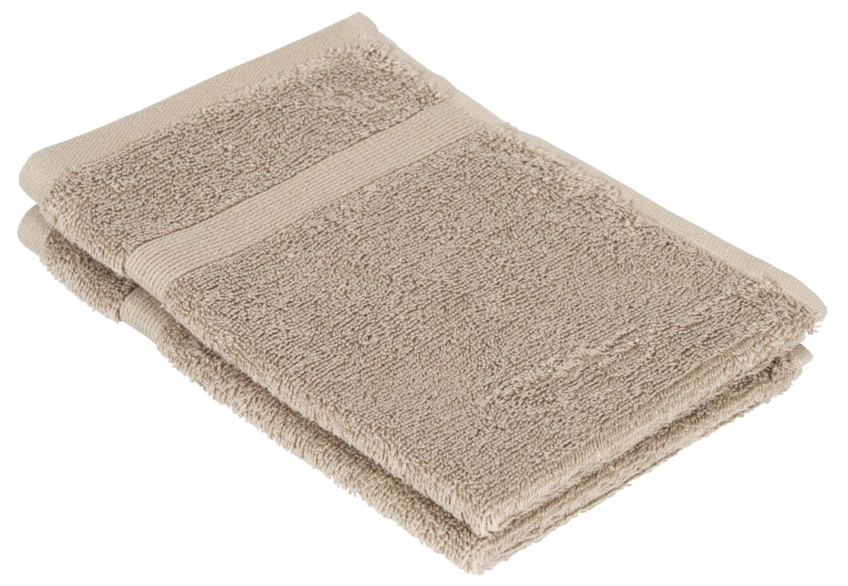 Mjuk frottè gjestehåndkle 2 pk