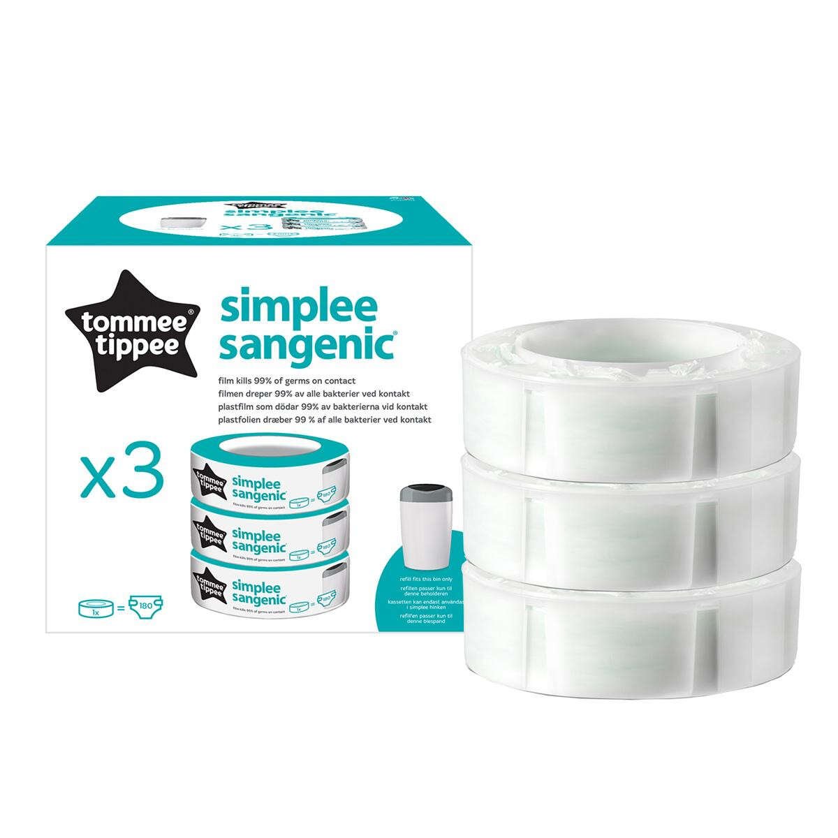 Tommee Tippee 3pk refillposer