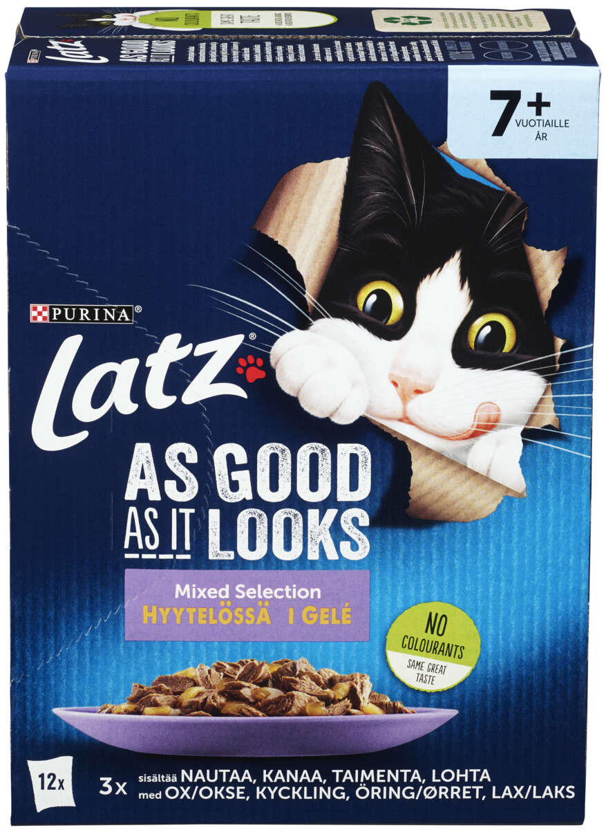 Purina Latz Senior Mix i Gelé 1020g