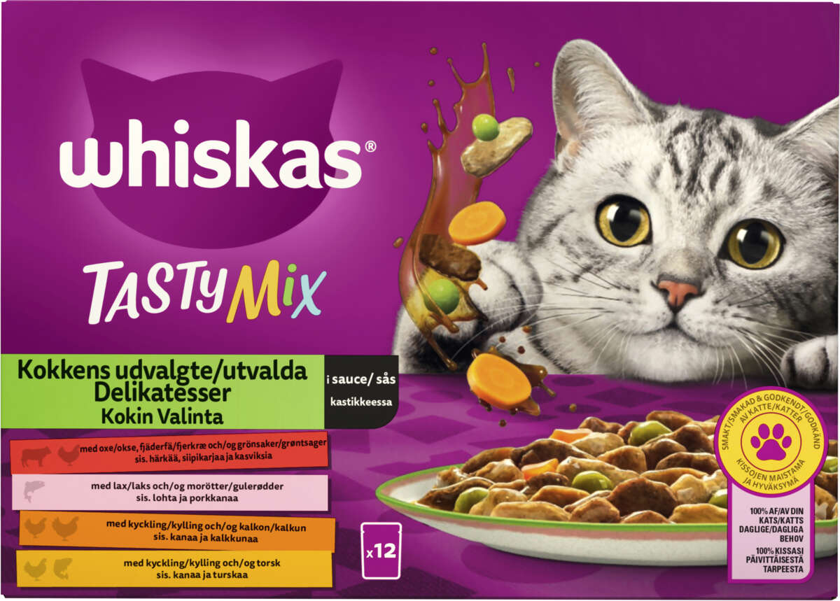 Whiskas Mix 1+ Chef's Choise 1020g