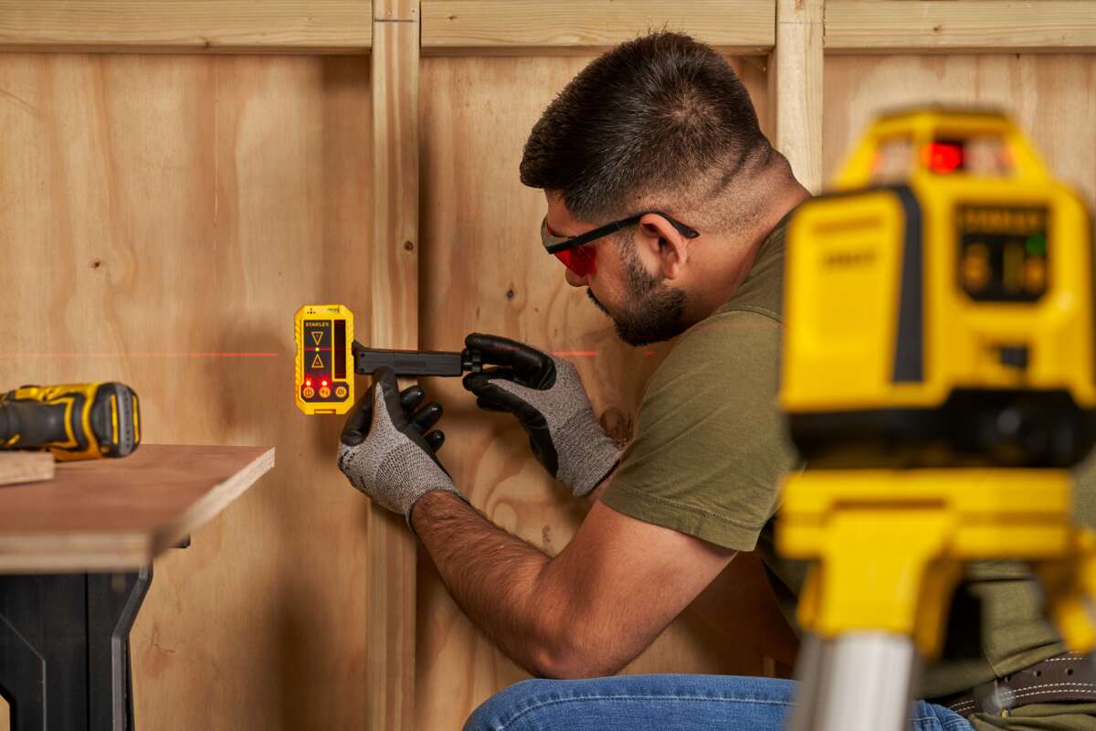 Stanley STHT77616-0 360° rotasjonslaser rød