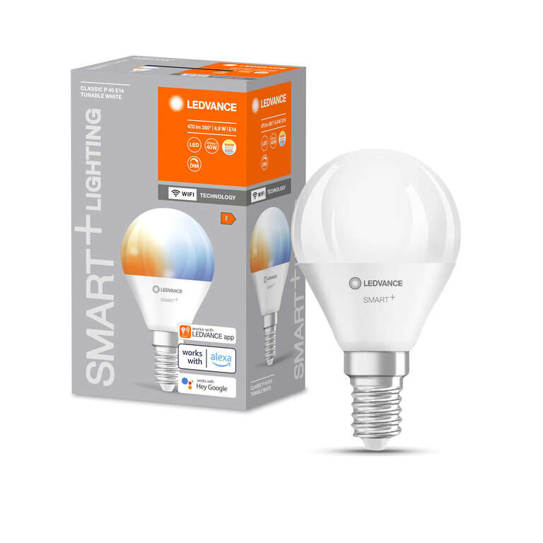 Ledvance Smart+ WiFi RGB mini pære