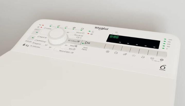 Whirlpool TDLR6040SEU/N vaskemaskin