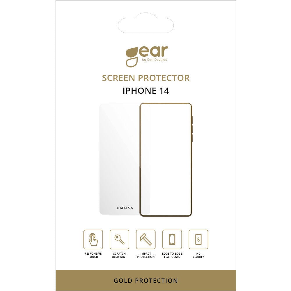 Gear skjermbeskyttelse til iPhone 14