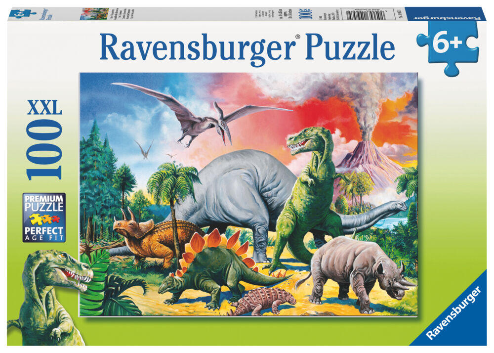 Ravensburger Puzzle Among the Dinosaurs  puslespill