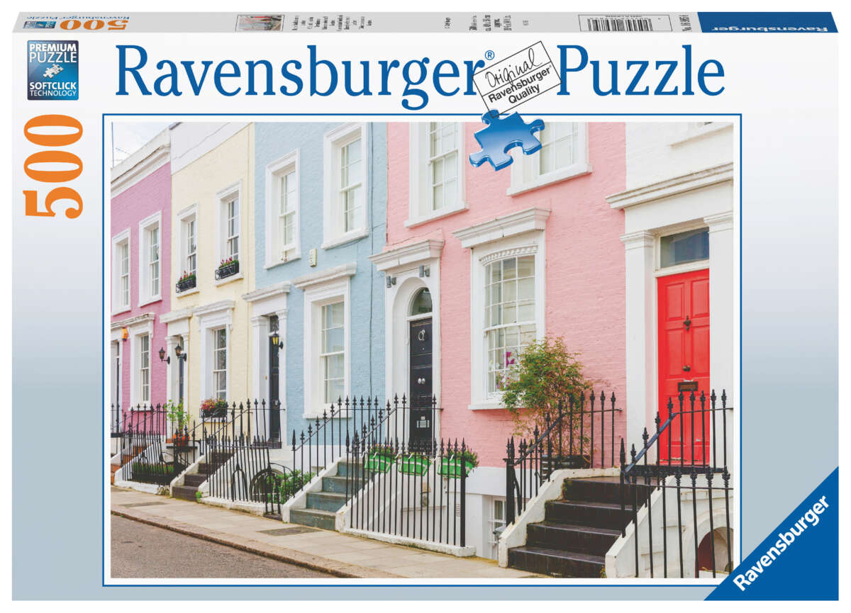 Ravensburger Puzzle Colorful Houses puslespill