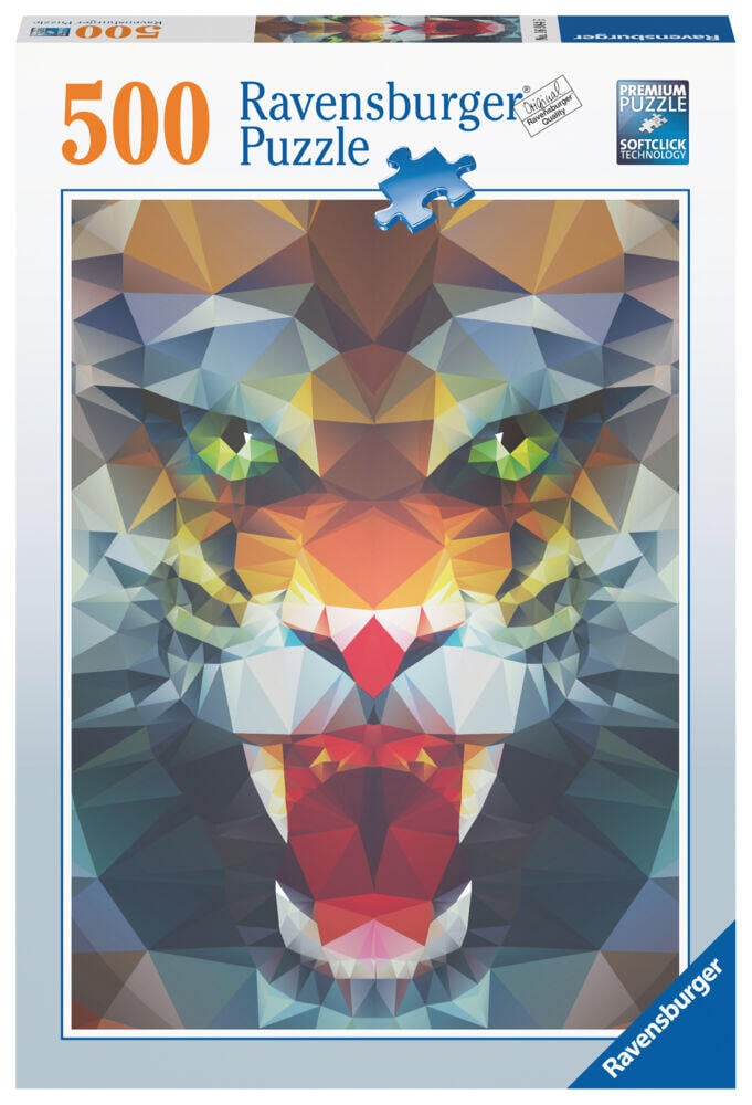 Ravensburger Puzzle Polygon Lion puslespill