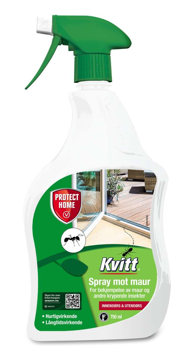 Kvitt spray mot maur
