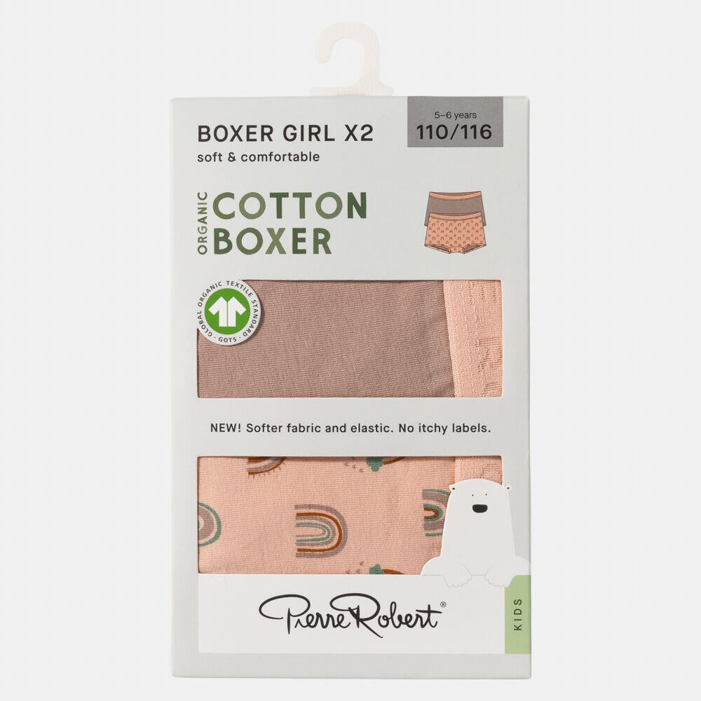 Pierre Robert Cotton Boxer 2-pk barn