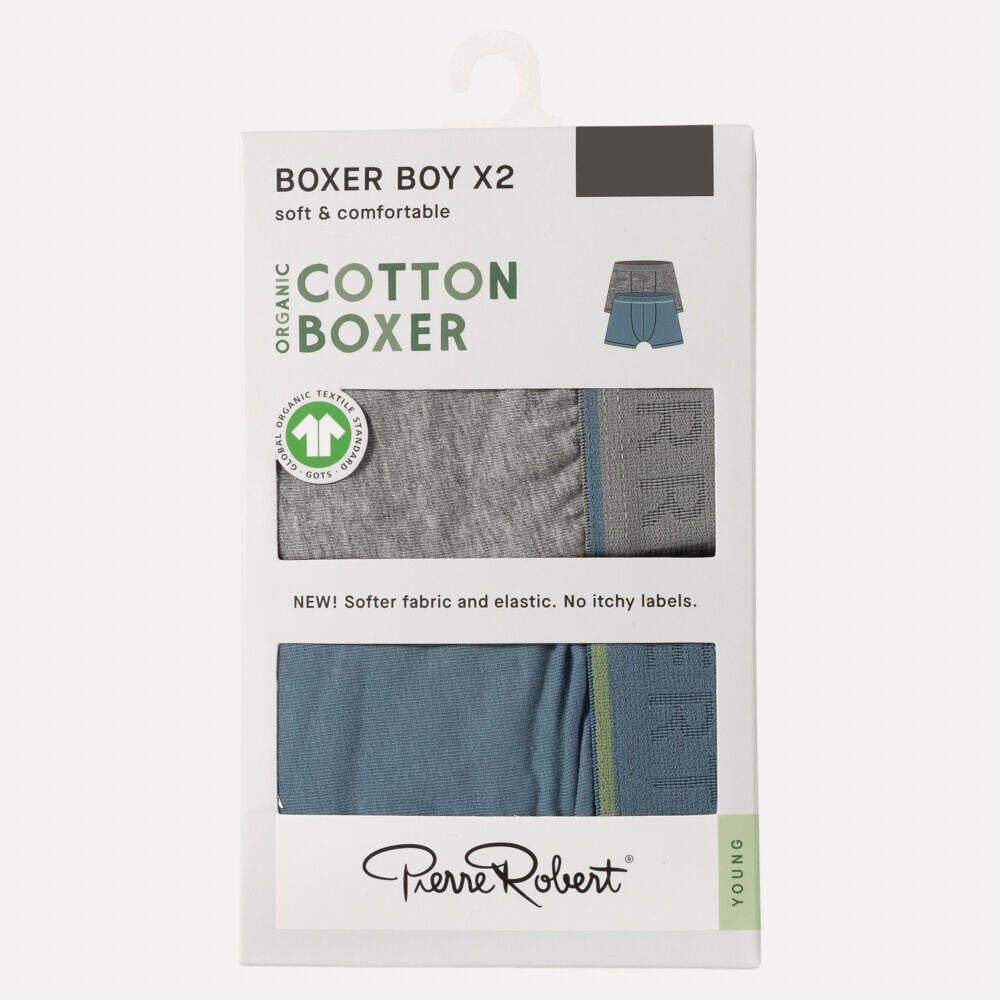 Pierre Robert Cotton Boxer 2-pk boxer junior