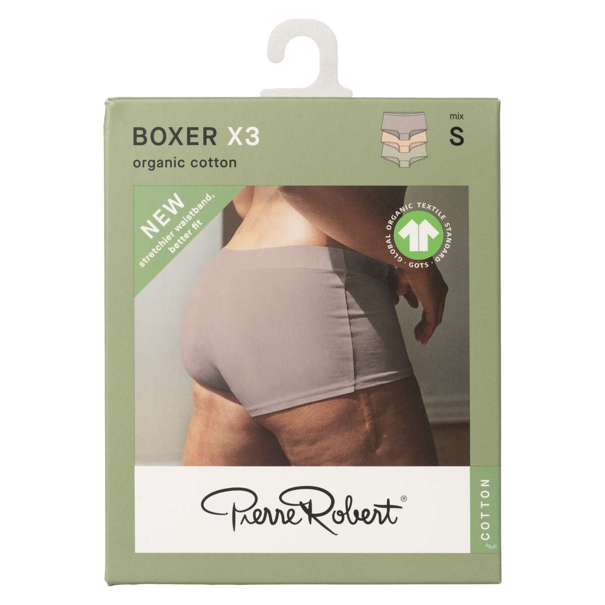Pierre Robert boxer 3-pk dame