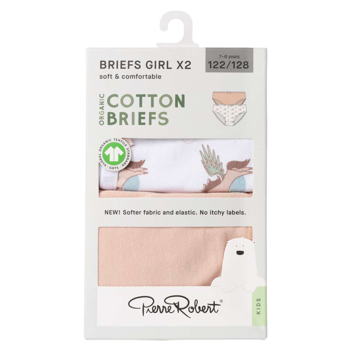 Pierre Robert Cotton Briefs 2-pk truser barn