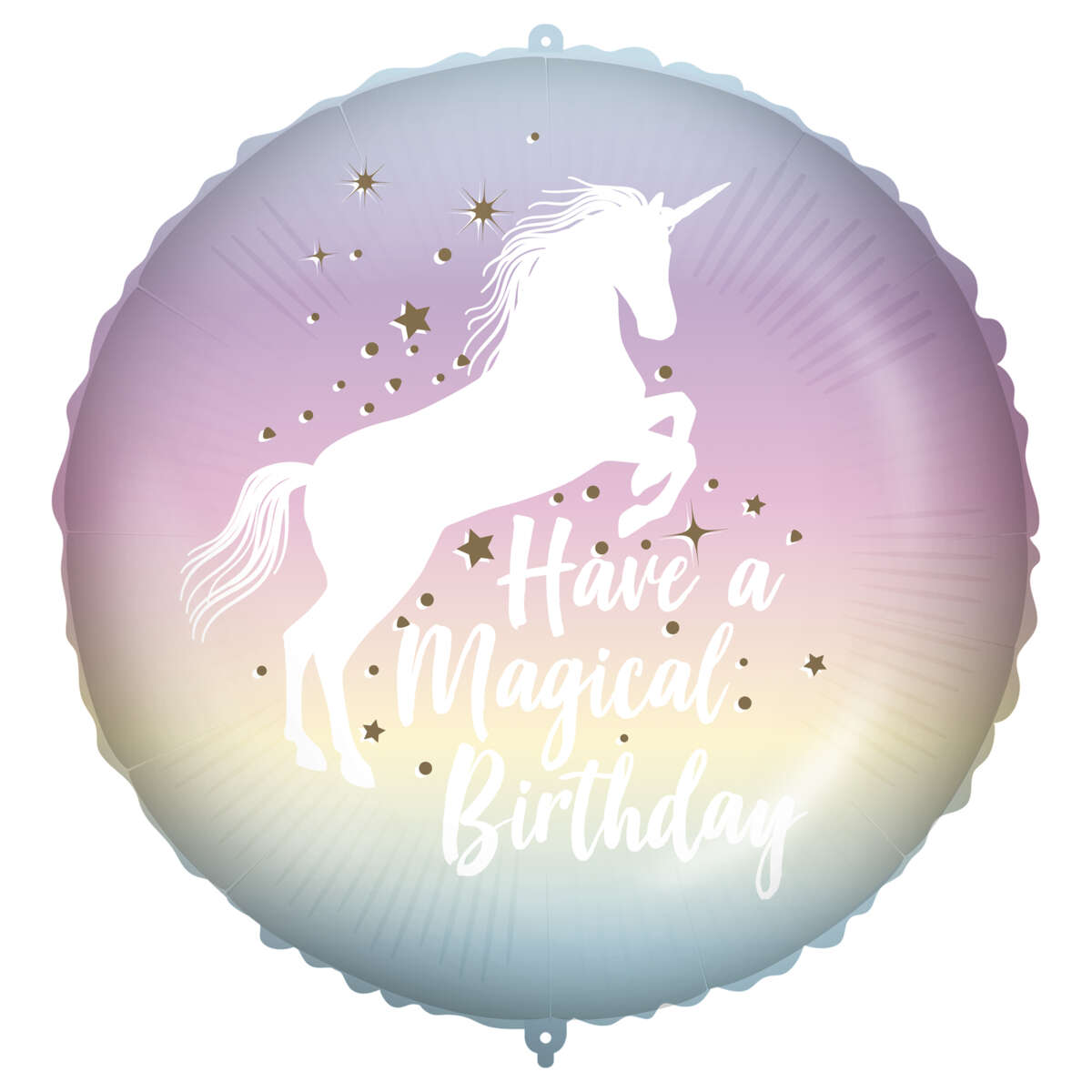 Folieballong Happy Birthday ø: 46 cm