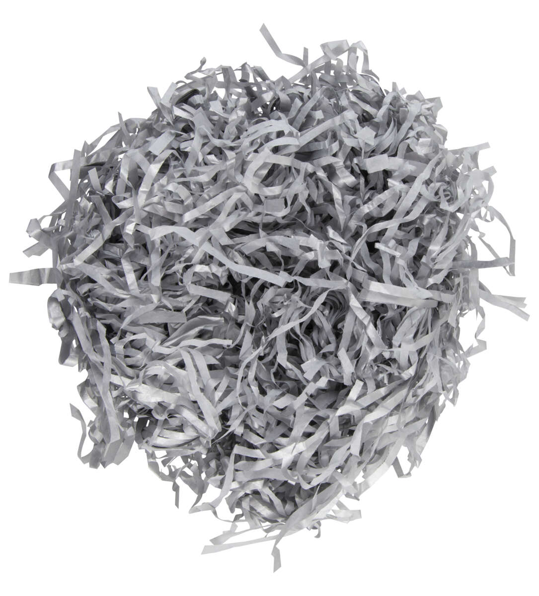 Revet papir sølv