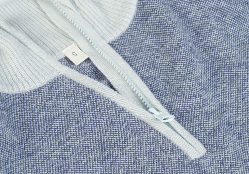 Tufte half-zip ullgenser dame