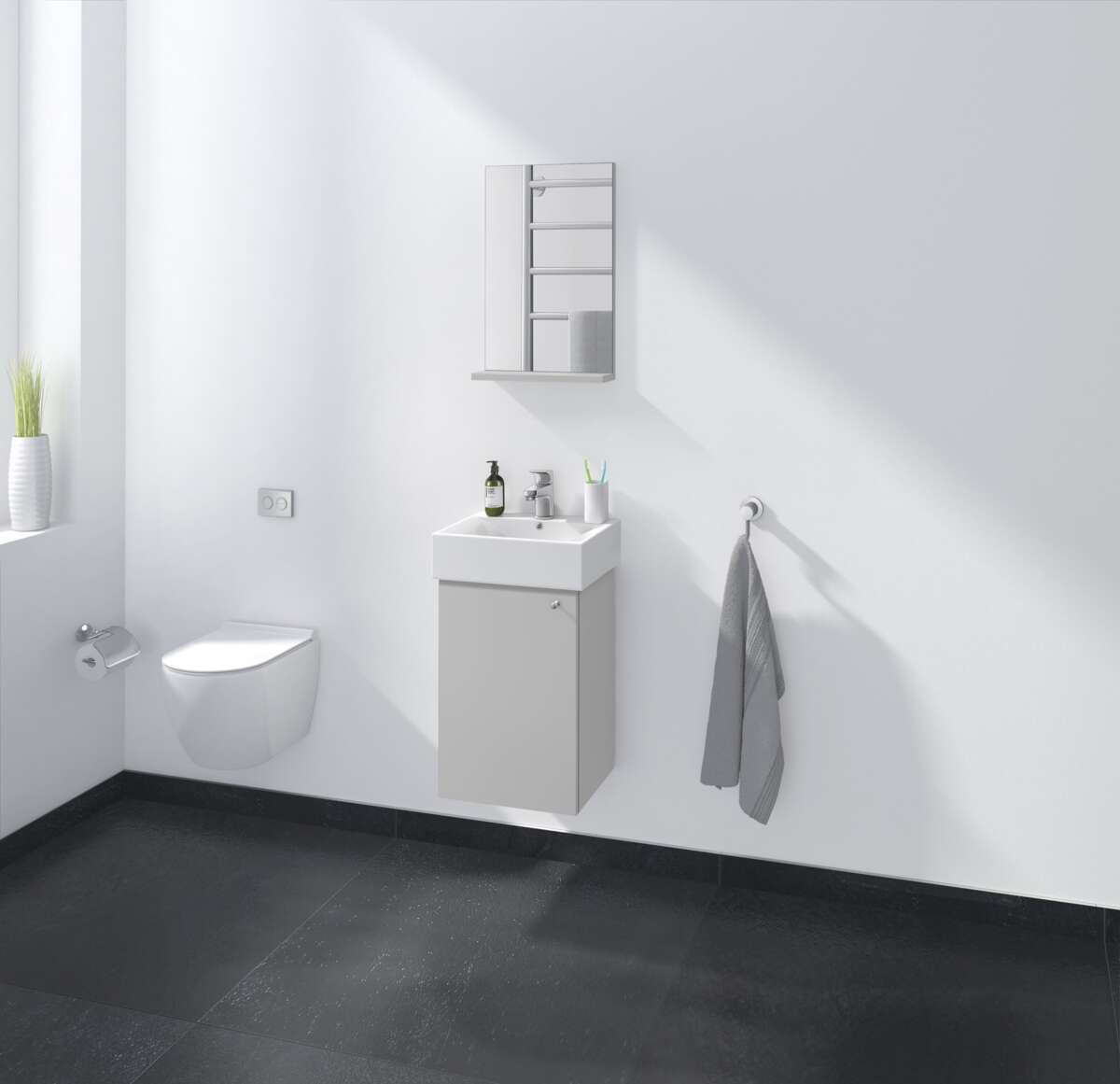 Duxa toalettsete til Ona vegghengt toalett