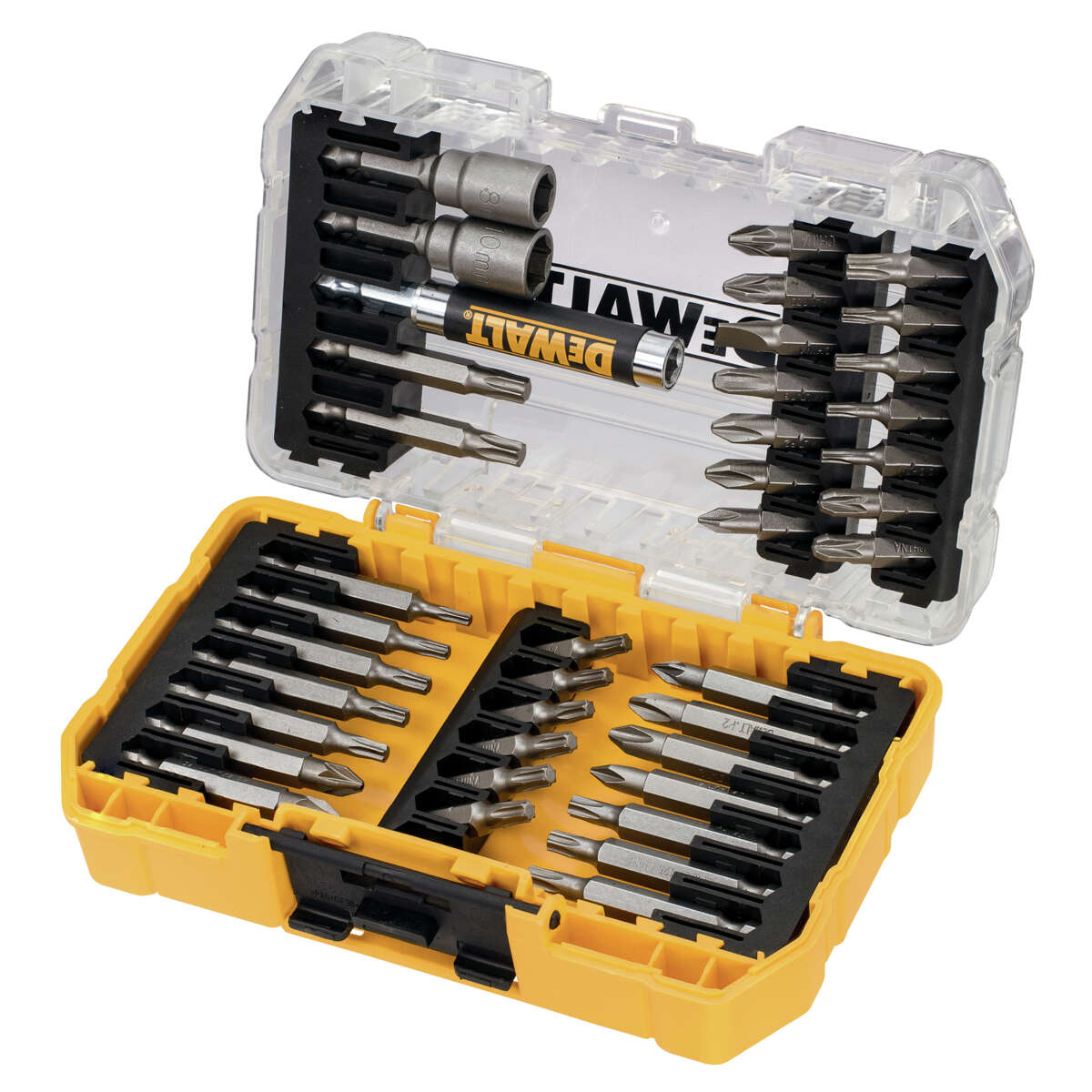 DeWalt bitssett 40 deler med bitsholder