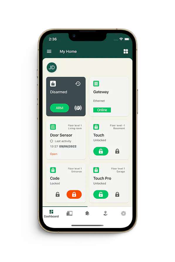 Nimly Connect Gateway - hjemmesentral