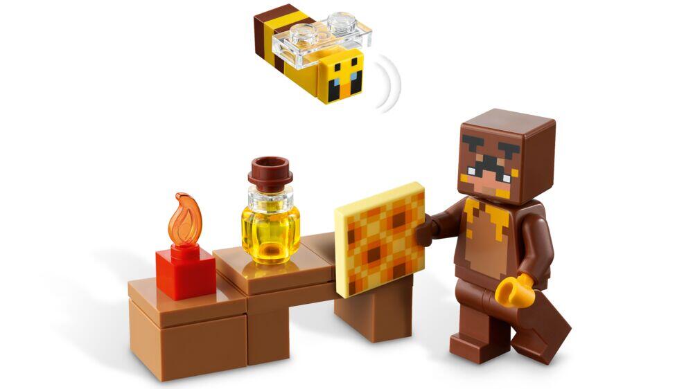 LEGO® Minecraft® Birøkterens hytte 21241
