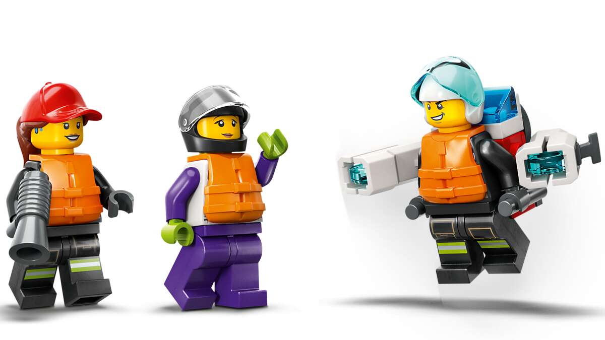 LEGO® City Brannvesenets redningsbåt 60373