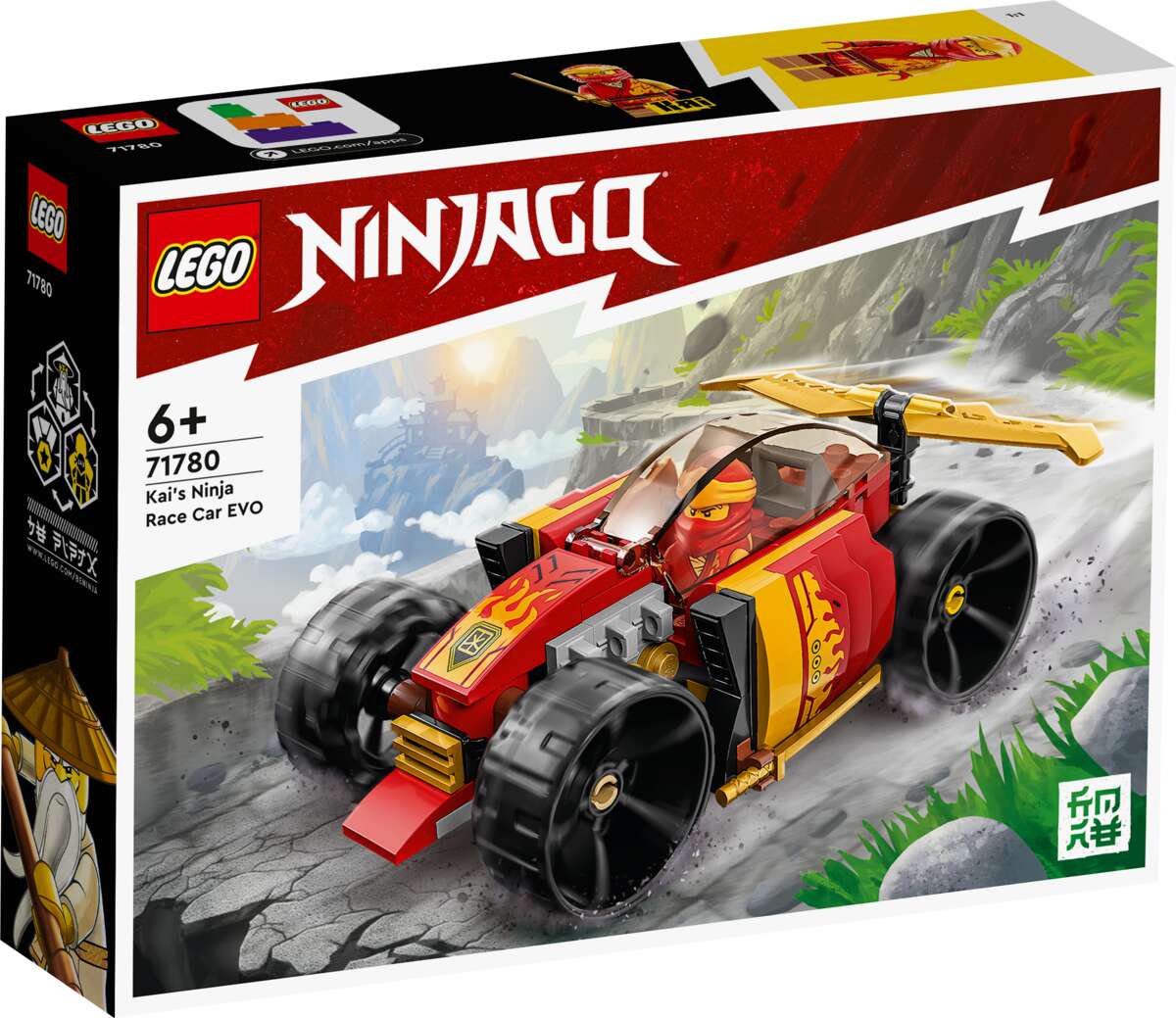 LEGO® NINJAGO® Ninja Kais EVO-racerbil 71780