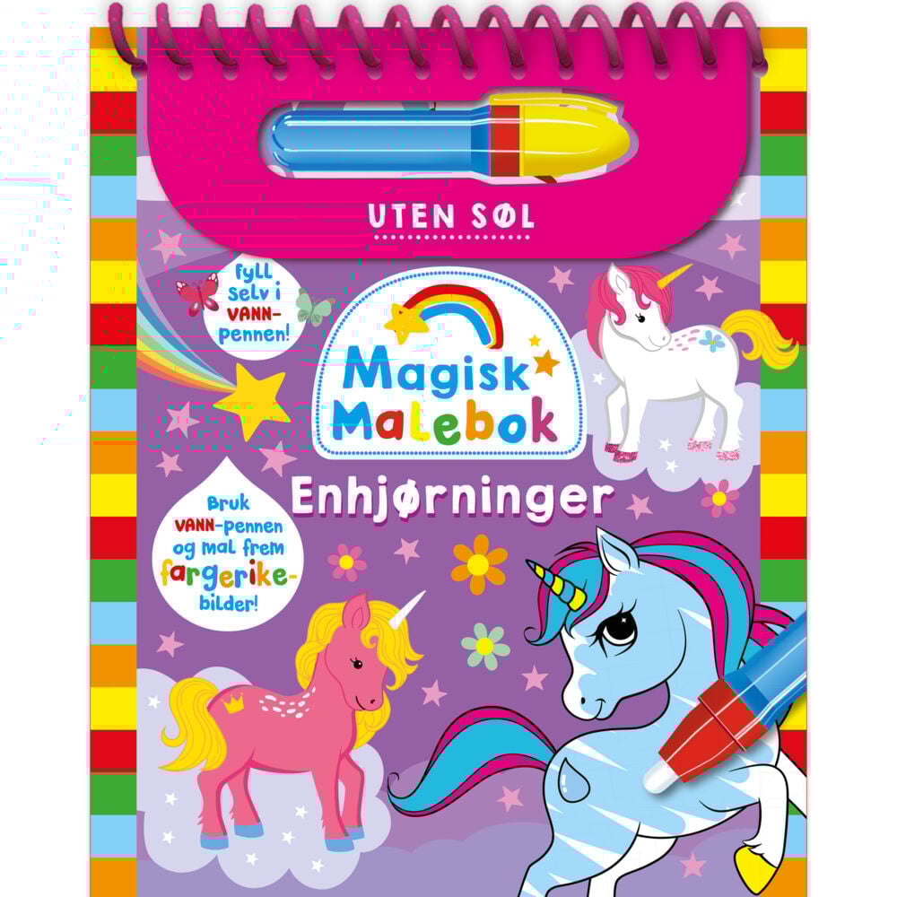 Magisk malebok: Enhjørninger