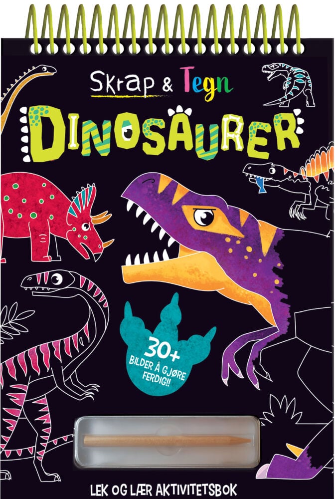 Skrap og tegn dinosaurer