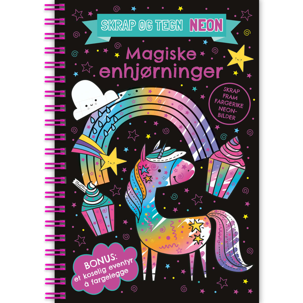 Skrap og tegn magiske enhjørninger