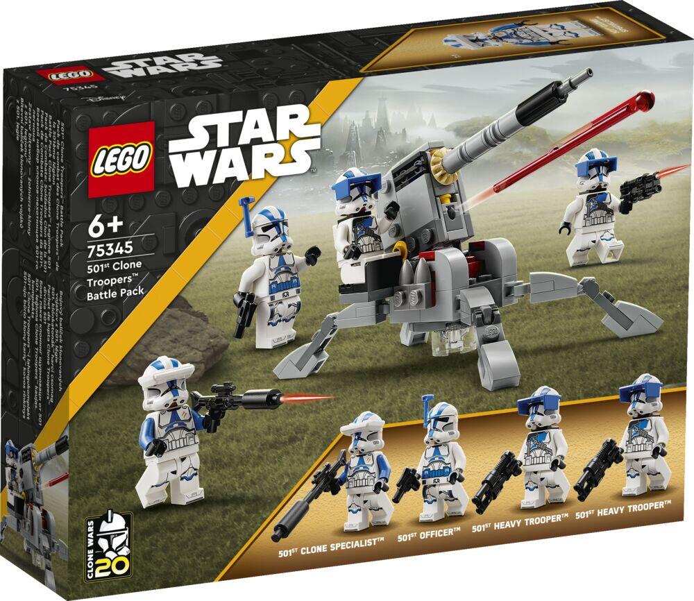 LEGO® Star Wars™ Stridspakke med 501st Clone Troopers™ 75345